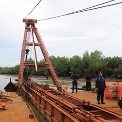 KKP Hentikan Sementara Pengerukan Muara Sungai Tulang Bawang