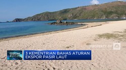 3 Kementerian Bahas Aturan Ekspor Pasir Laut