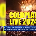 Coldplay Tambah 4 Hari Konser di Singapura, Indonesia Gimana?