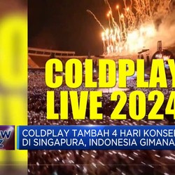 Coldplay Tambah 4 Hari Konser di Singapura, Indonesia Gimana?