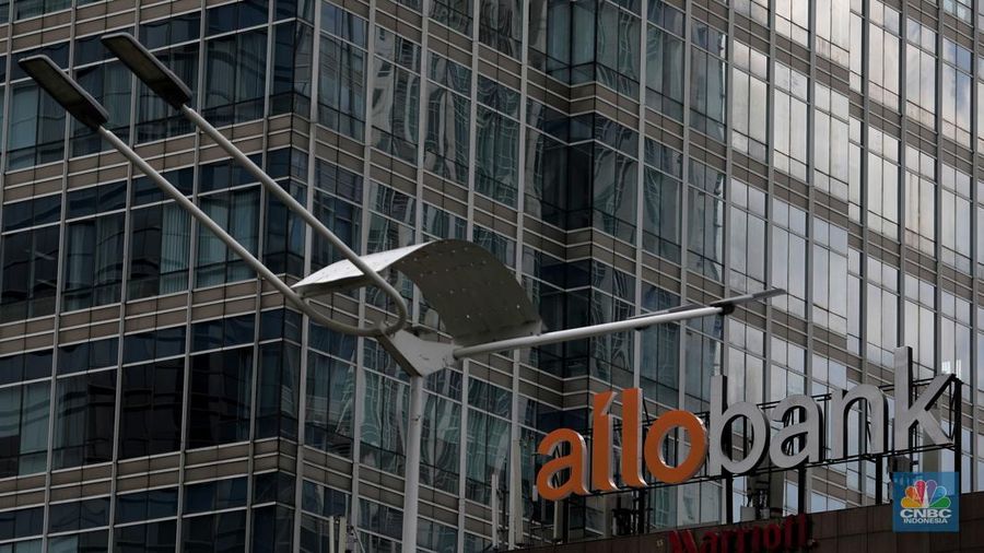 Ilustrasi Logo Allo Bank (վ/Muhammad Sabki)
