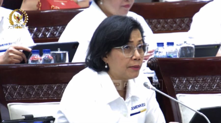 Komisi XI DPR RI Raker dengan menteri Keuangan RI (Tangkapan layar youtube Komisi XI DPR RI Channel)