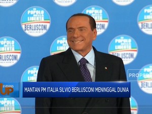 Mantan PM Italia Silvio Berlusconi Meninggal Dunia