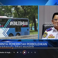 Video: Warga Jakarta Boleh Lepas Masker di Angkutan Umum