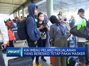 Pelanggan KA Lokal dan KA Jarak Jauh Tak Wajib Pakai Masker