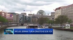 Inflasi Jerman Turun Drastis ke 6,1% YoY