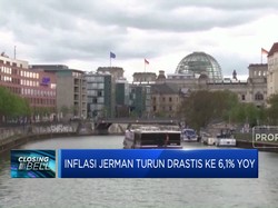 Inflasi Jerman Turun Drastis ke 6,1% YoY