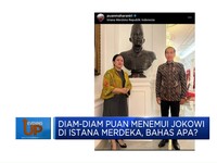 Diam-Diam Puan Menemui Jokowi di Istana Merdeka, Bahas Apa?