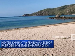 Menteri KKP Bantah Ekspor Pasir Demi Investasi Singapura