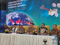 Keren! RI Punya Satelit Satria-1, Terbesar se-Asia