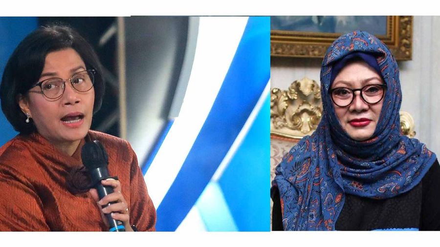 Sri Mulyani & Tutut Soeharto