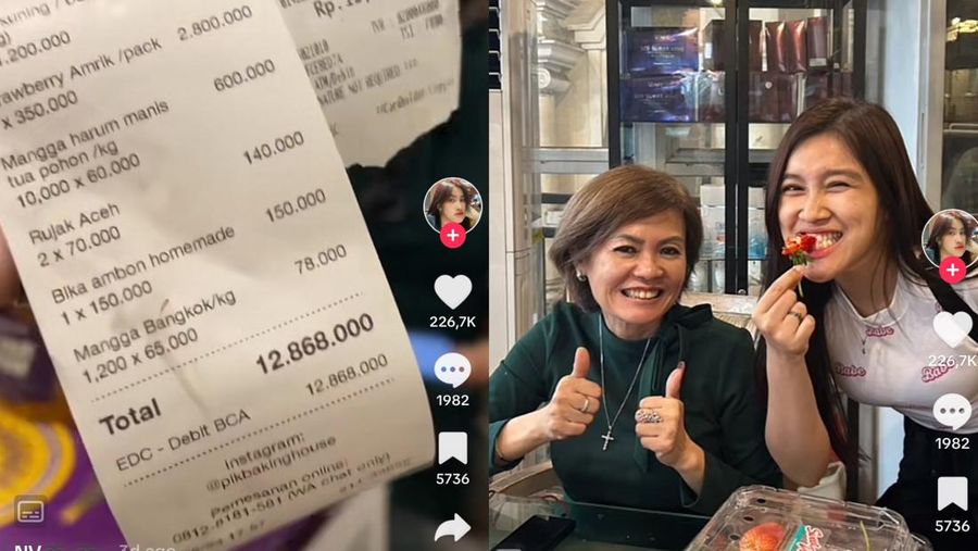 Netizen ungkap total belanjaan di toko Ci Mehong