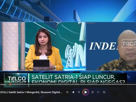 Satelit Satria-1 Mengorbit, Ekonomi Digital RI Bisa USD 130 M