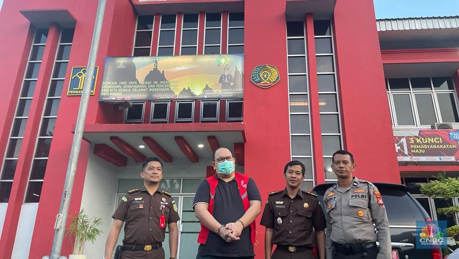 Henry Surya Ditahan di Rutan Salemba. (CNBC Indonesia/Mentari Puspadini)