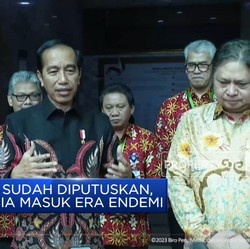 Jokowi: Sudah Diputuskan, Indonesia Masuk Era Endemi