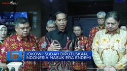 Jokowi: Sudah Diputuskan, Indonesia Masuk Era Endemi