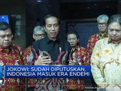 Jokowi: Sudah Diputuskan, Indonesia Masuk Era Endemi