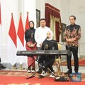 Putri Ariani Nyanyi di Istana, Dapat Sangu dari Jokowi