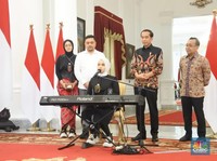 Putri Ariani Nyanyi di Istana, Dapat Sangu dari Jokowi