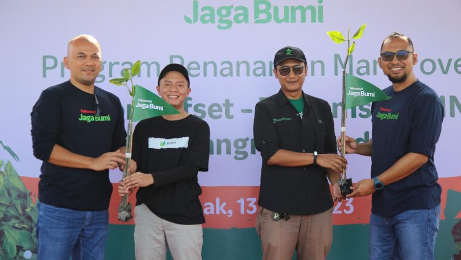 Telkomsel Jaga Bumi. (Dok. Telkomsel)