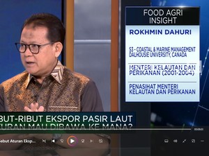 Eks Menteri KKP Sebut Aturan Ekspor Pasir Laut Sudah Tepat