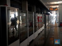 Kereta LRT di Jakarta Sepi, Begini Penampakannya