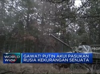 Video; Gawat! Putin Akui Pasukan Rusia Kekurangan Senjata