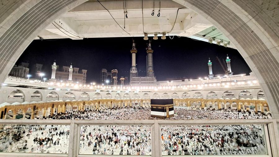 Ilustrasi Masjidil Haram di Mekkah