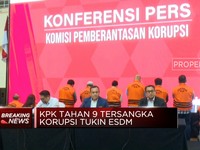 KPK Tahan Tersangka Korupsi Tukin di ESDM