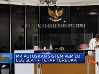 MK Putuskan Sistem Pemilu Legislatif Tetap Terbuka
