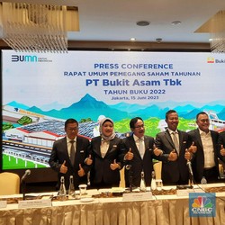 Tok! PTBA Resmi Bagi Dividen Rp 12,6 Triliun