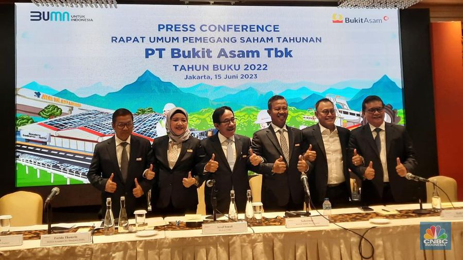 RUPST PTBA. (CNBC Indonesia/Firda Dwi Muliawati)