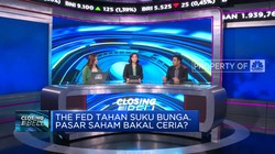 The Fed Tahan Suku Bunga, Pasar Saham Bakal Ceria?