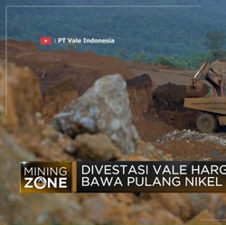 Divestasi Vale Harga Mati, Bawa Pulang Nikel Ke RI