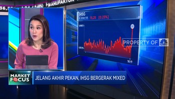 Market Focus: Gagal Happy Weekend, IHSG Ambles Lagi