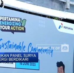 Pertamina Bagikan Panel Surya Ke Sekolah Energi Berdikari