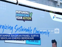 Pertamina Bagikan Panel Surya Ke Sekolah Energi Berdikari