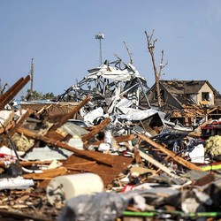 Porak-Poranda, Potret Kota-Kota AS Diterjang Tornado Dahsyat