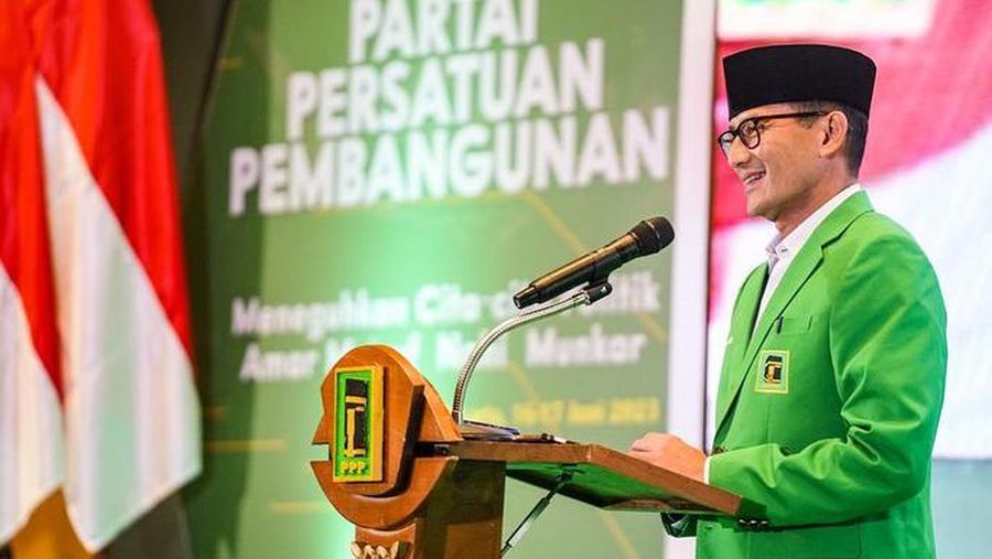 Sandiaga Uno bergabung dalam Partai Persatuan Pembangunan. (Instagram @sandiuno)