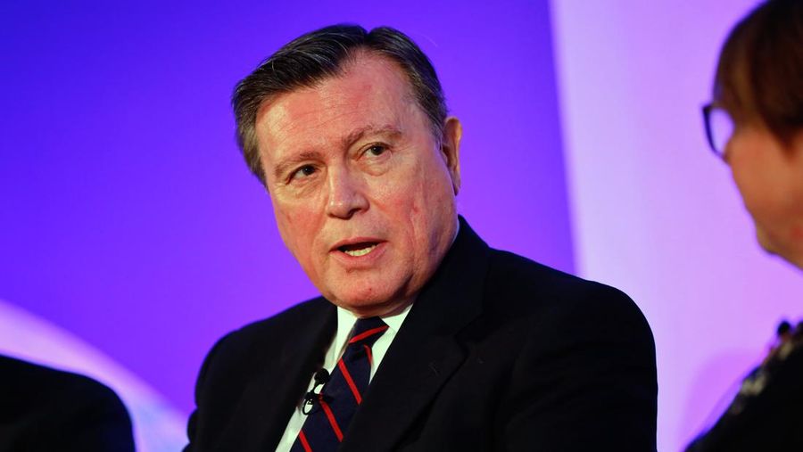 LONDON, ENGLAND - FEBRUARY 27: Jose Vinals, CEO of Standard Chartered PLC speaks at an event to launch the private finance agenda for the 2020 United Nations Climate Change Conference (COP26) at Guildhall on February 27, 2020 in London, England. The 2020 United Nations Climate Change Conference (COP26) will be hosted in Glasgow from November 9 - November 19, 2020 under the presidency of the UK. (Photo by Tolga Akmen-WPA Pool/Getty Images)