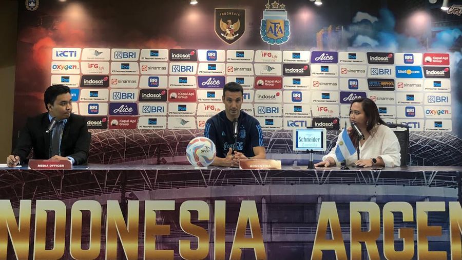 Lionel Scaloni (CNBC Indonesia/Rindi Salsabila)