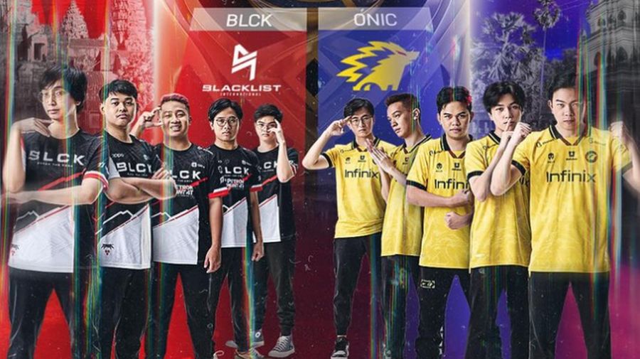Onic Esports dan Blacklist International. (Foto: Dok. Facebook Mobile Legends Esports)