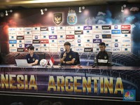 Ssstt.. Timnas Argentina Dapat Perlakuan Istimewa dari PSSI