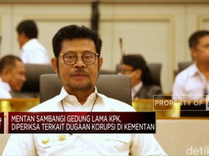 Video: Mentan Sambangi Gedung Lama KPK Terkait Dugaan Korupsi