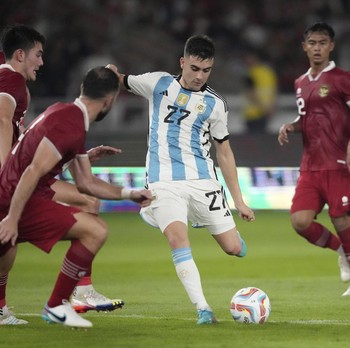 Detik-detik Indonesia Menyerah 0-2 Lawan Argentina di GBK