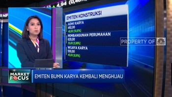 IHSG Turun - Emiten BUMN Karya Kembali Hijau