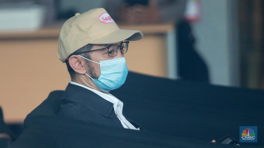 Mantan Kepala Bea Cukai Makassar, Andhi Pramono. (CNBC Indonesia/Muhammad Sabki).