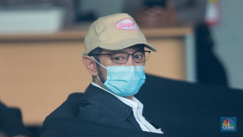 Mantan Kepala Bea Cukai Makassar, Andhi Pramono. (CNBC Indonesia/Muhammad Sabki).