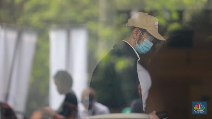 Mantan Kepala Bea Cukai Makassar, Andhi Pramono. (CNBC Indonesia/Muhammad Sabki).