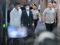 Mentan SYL Keluar dari Gedung KPK Usai Diperiksa 3,5 Jam